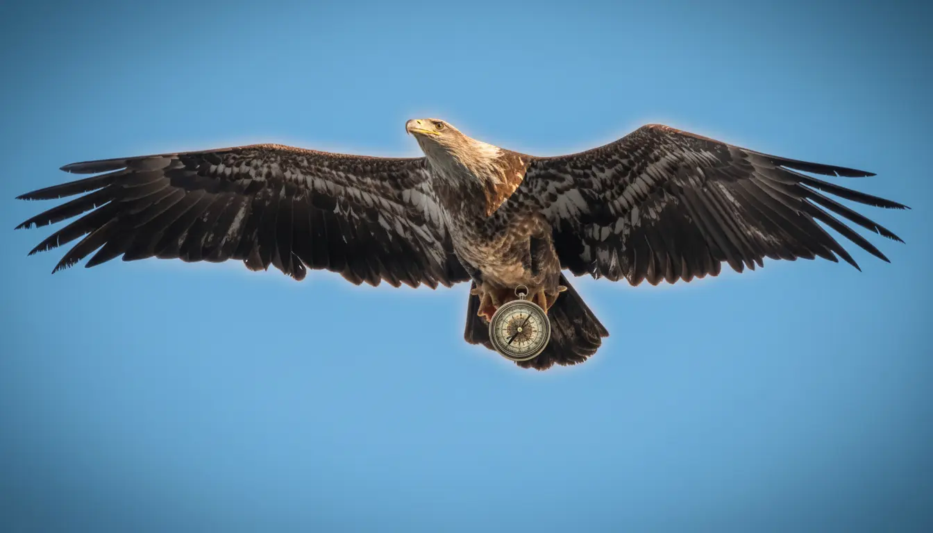 He snaps an eagle photo—what he finds in its talons leaves him speechless