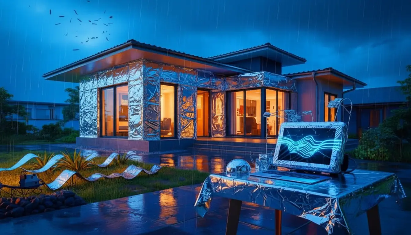 I covered my home in aluminum foil—here’s how it stopped hackers, storm damage, and pests according to real stories